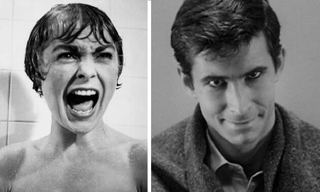 Janet Leigh e Anthony Perkins